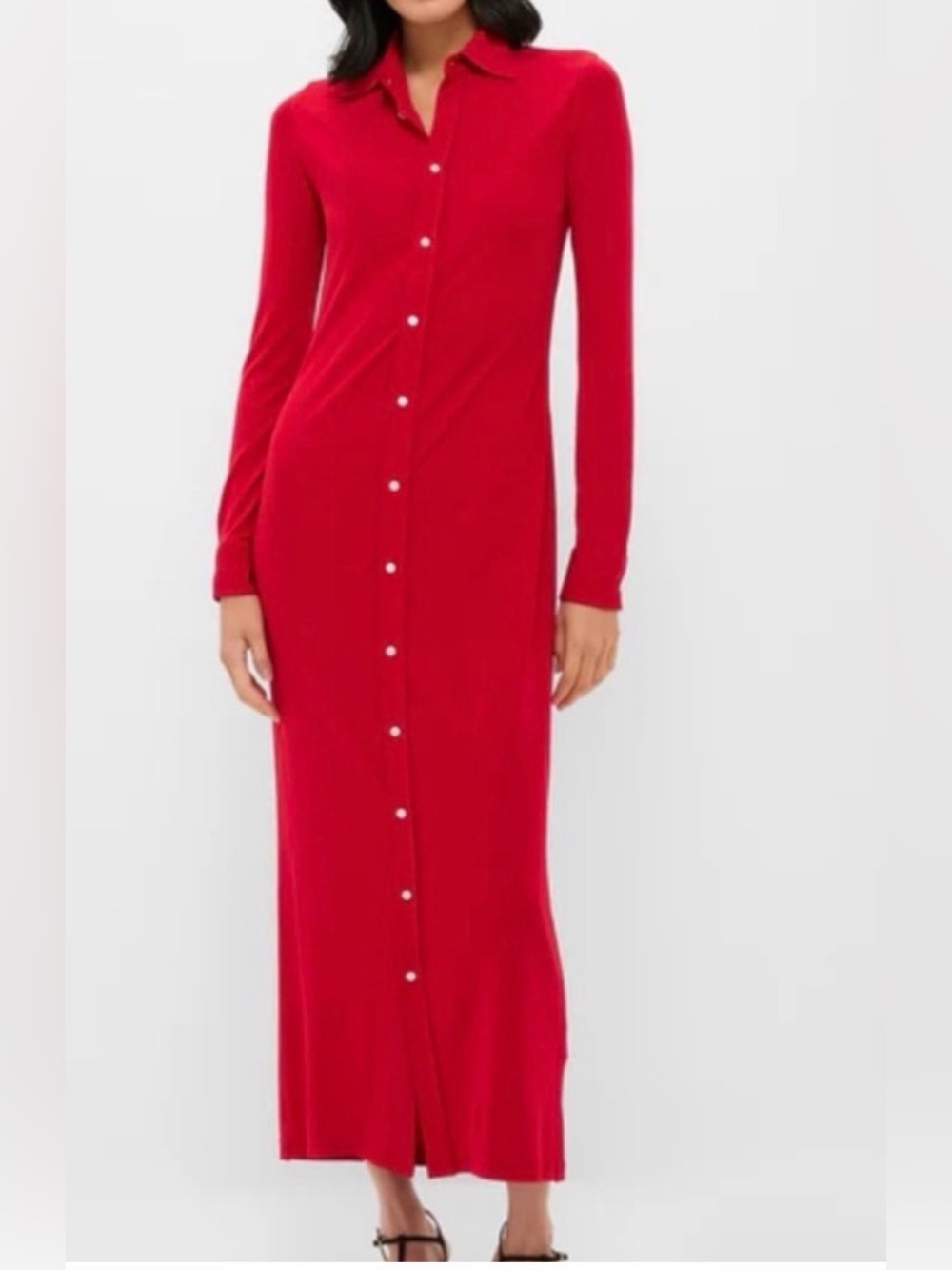 Polo by Ralph Lauren Jersey-Knit Maxi Shirt Dress
